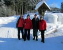 Christtagsfreudenweg 2013 - 047 - Erinnerung an 2010 - Bittere Kaelte, mehr Schnee und Sonne