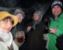 Literaturadvent Berchtesgaden 2012 - 020 - Empfang vorm Kirchgang - Wo gibts desgleichen