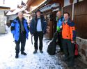 Luschari-Adventsingen 2013 - 038 - Wir wenige fahren mit der Gondel ab