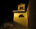 Luschari-Adventsingen 2014 - 016 - Naechtlich beleuchteter Luschari Kirchturm