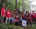 Westkla 2014 - 01 - Gipfel - Gruppenbild mit neuen Westkla Kappen