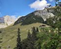 Westkla 2022 - 36 - Blick auf die Wangalm und Gehrenspitze - Wetterstein